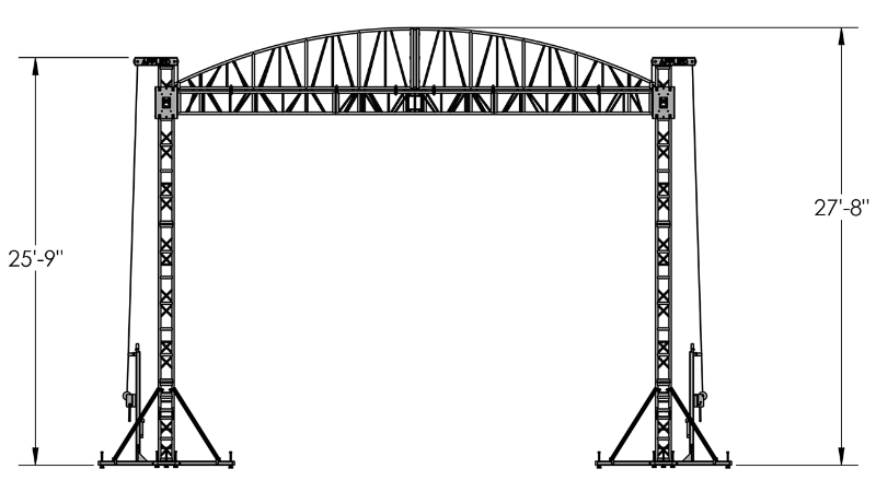 Arched Front View